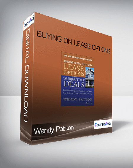 Purchuse Wendy Patton - Buying on Lease Options course at here with price $497 $71.