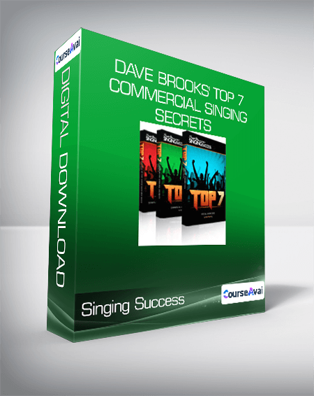 Purchuse Singing Success - Dave Brooks' Top 7 Commercial Singing Secrets course at here with price $49 $18.