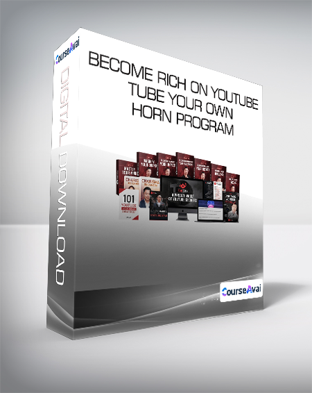 Purchuse Become Rich on Youtube - Tube Your Own Horn Program course at here with price $1995 $137.