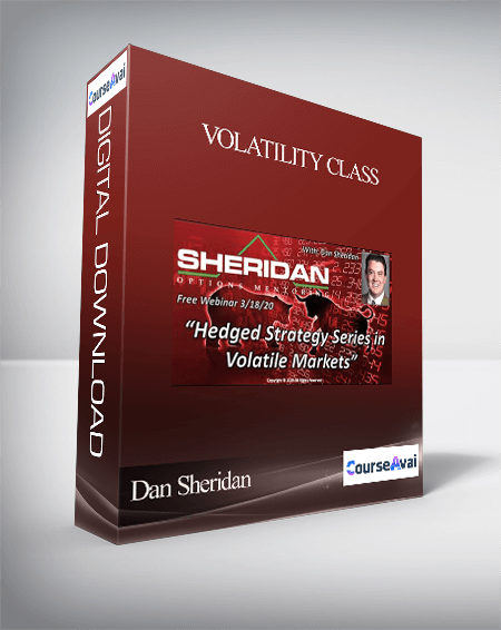 Purchuse Dan Sheridan Volatility Class course at here with price $68 $65.